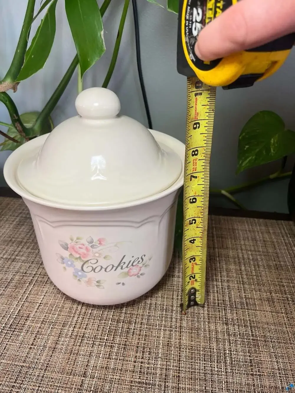 Vintage Pfaltzgraff “Tea Rose” Cookie Jar Canister